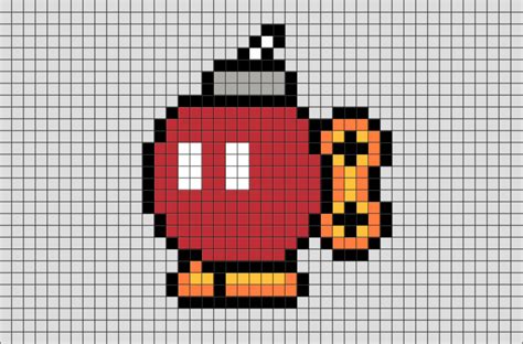 Bomb-omb Pixel Art - BRIK