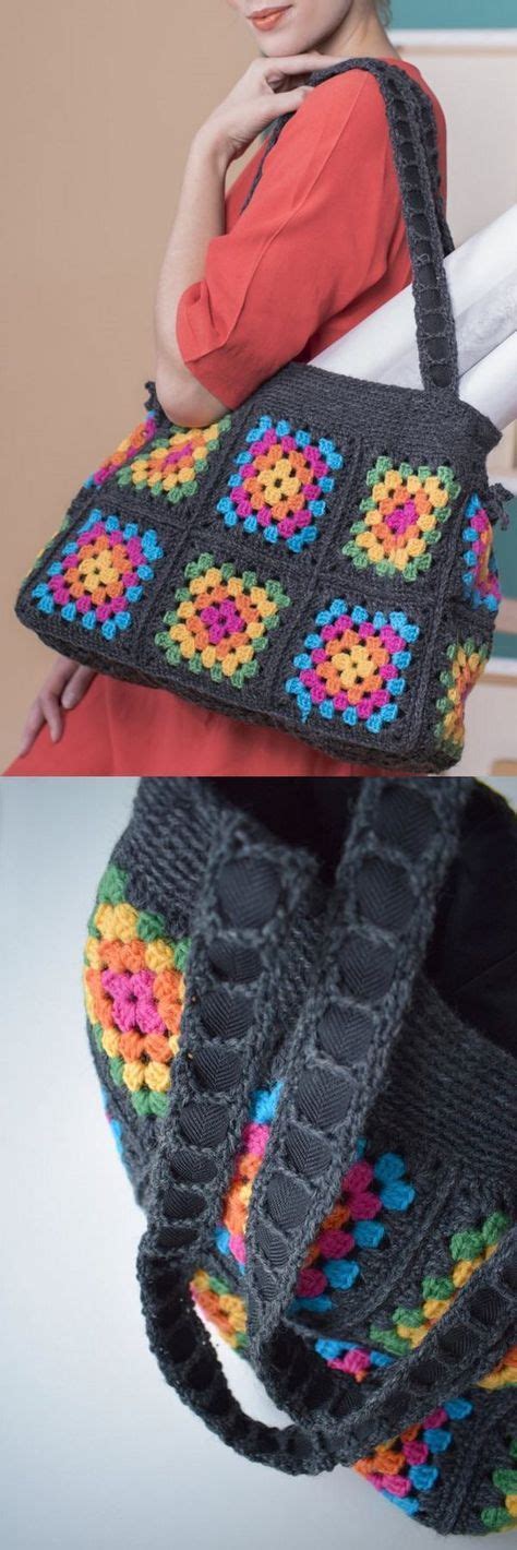 I love the mix of vintage style granny squares teamed up with today's technology. Free Crochet Pattern for a Granny Square Bag ⋆ Crochet ...