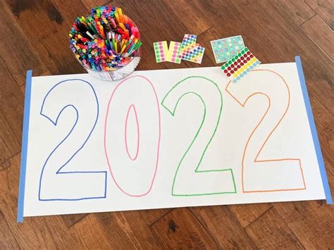 New Year Art Activity For Kids Toddler Approved