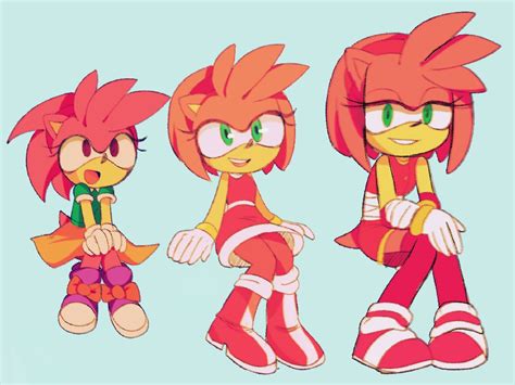 Amy Rose Growing Up But Still Cute Amy Rose Amy The