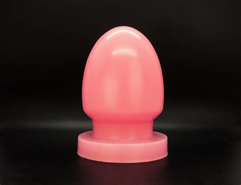 Large Platinum Silicone Comfort Butt Plug Pink Medium Soft Etsy