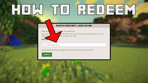 How To Redeem Code For Minecraft Java Edition YouTube