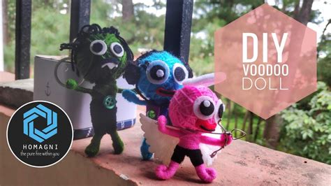 Diy Voodoo Doll Easy Woollen Doll Youtube