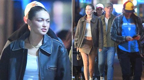 Gigi Hadid And Bradley Cooper Enjoy Night Out In New York Magical Gear