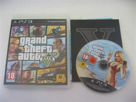 Gta V Grand Theft Auto V Ps3 Complete Cib Pal Press Startgames
