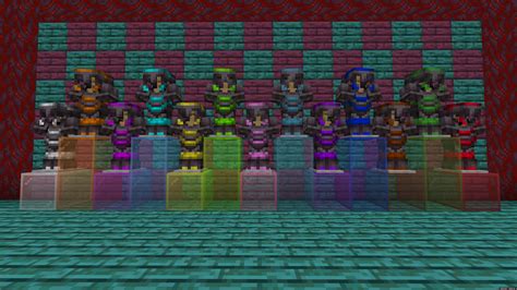 Mcpe Bedrock Ancient Armor Texture Pack Netherite Armor Only Hot Sex