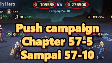 Push Campaign Mla Chapter 57 5 Sampai 57 10 Dengan Shar Lunox Mobile