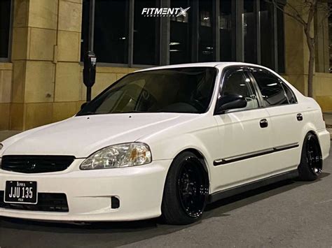 1999 Honda Civic Lx With 15x85 Klutch Sl2 And Federal 165x45 On