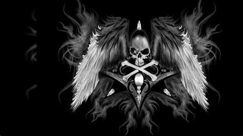 Demon Skull Wallpapers Top Free Demon Skull Backgrounds Wallpaperaccess