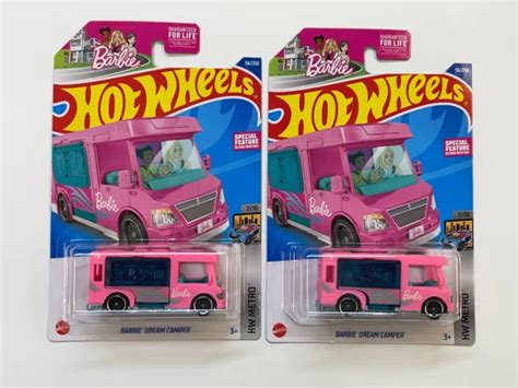 Hot Wheels Hw Metro Barbie Dream Camper Collector No