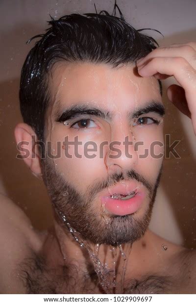 Sexy Guy Showering Stock Photo 1029909697 Shutterstock