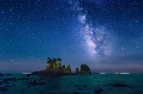 Milky Way Over The Minokake Rocks Explore Flickr Photo Sharing