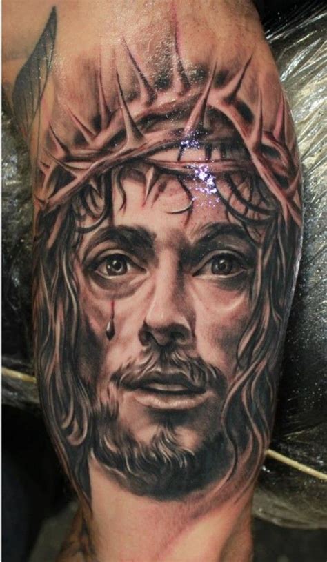 Esempio Jesus Thorn Crown Tattoo Opzioni