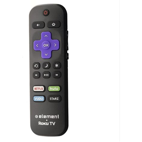 Element Roku 101018e0011 Smart Ultra Hd Tv Remote Netflix Hulu Vudu