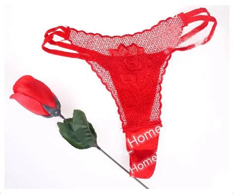 Valentine S Gifts Panty Rose Size 50 30cm Red Roses Women S Underwear