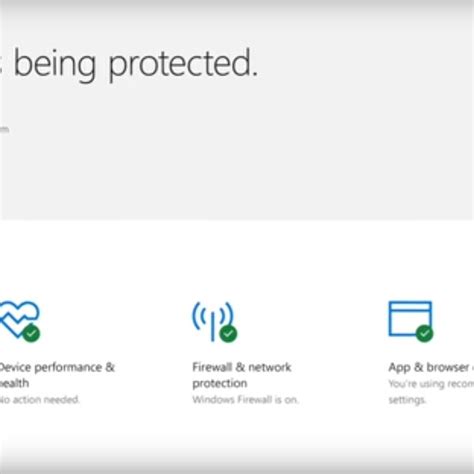 Heres What The Windows Defender Security Center Will Look Like In