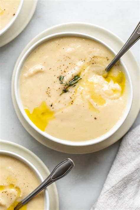 Slow Cooker Cheddar Cauliflower Soup The Toasted Pine Nut