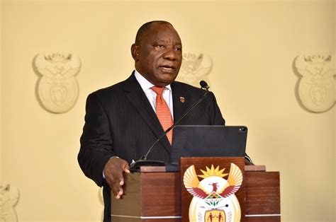 Ramaphosa was the only candidate nominated for election in the parliament after two opposition parties said they would not participate. Ramaphosa announces 21-day nationwide lockdown