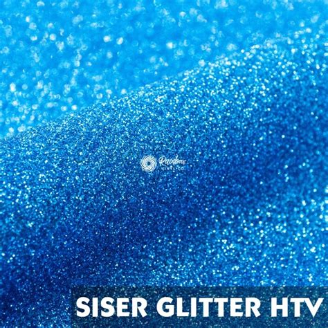Siser Moda Glitter 2 Htv Aqua Rainbow Vinyl Co