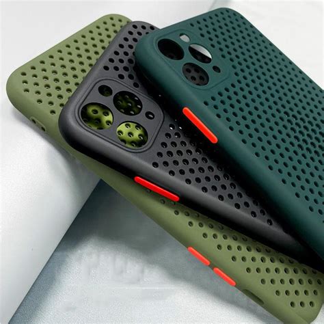 Heat Dissipation Breathable Cooling Phone Case For Iphone 11 11pro Max