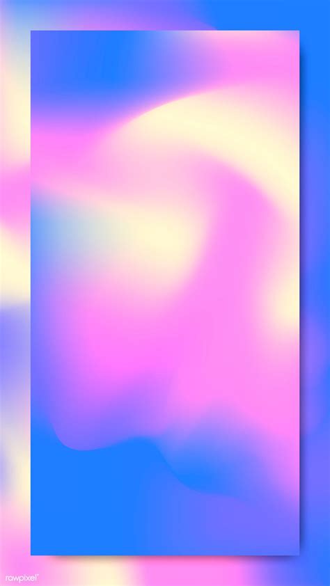 Who doesn't love this color combination? Download premium vector of Pastel holographic pattern mobile phone | Phone wallpaper pastel ...