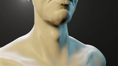 Sculpt A More Realistic Neck Blender Sculpting And Anatomy Tutorial
