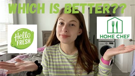 Home Chef Vs Hello Fresh Which Is Better Youtube