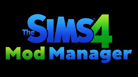 The Sims 4 Mod Manager Youtube