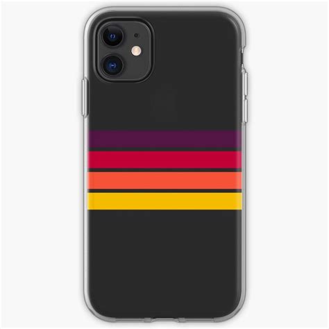 Retro Stripes Iphone Case And Cover By Ind3finite Redbubble Geometric