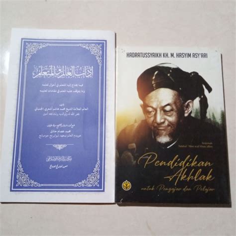 Paket Terjemah Kitab Adabul Alim Wal Mutaallim Kh Hasyim Asyari Arab