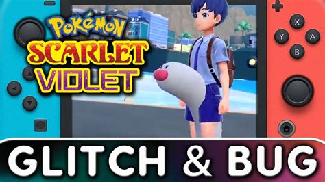 Pokémon Scarlet Violet Glitch and Bug Part YouTube
