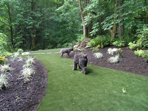 Front Yard Landscaping For Wooded Lots Backyard Turf And Landscape