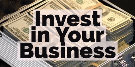 3 Ways To Find The Money To Invest In Your Business Due