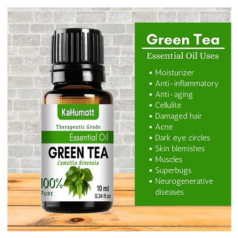 Green Tea 100 Pure Essential Oil 10 Ml Shopee Philippines