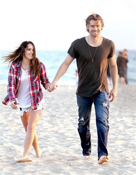 Home And Aways Luke Mitchell And Rebecca Breeds Enjoy A Loved Up Day