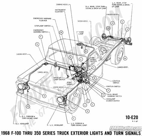 1969 Ford f100 steering column