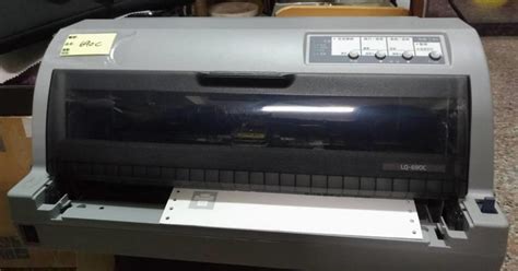 Maybe you would like to learn more about one of these? Epson LQ-690C 點陣式印表機 -贈全新色帶*2/訊號線.電源線 | 露天拍賣