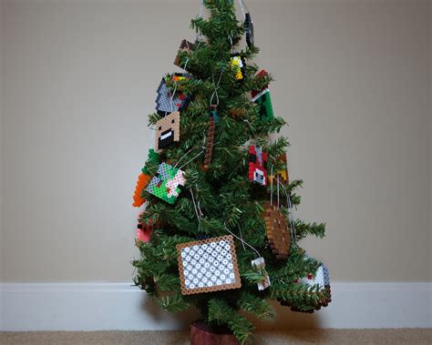Minecraft Perler Bead Christmas Tree Diy