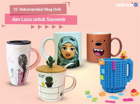 10 Mug Unik Dan Lucu Untuk Souvenir