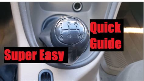 How To Drive A Manual Transmission Car Super Simple Quick Tutorial