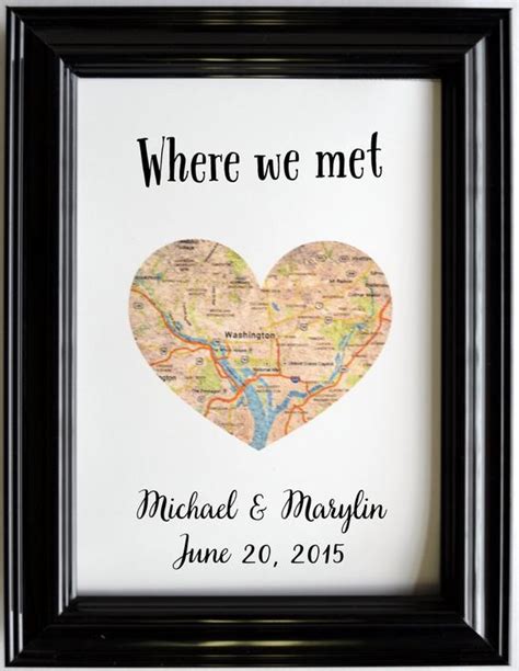 Check spelling or type a new query. Custom Wedding Anniversary Gift For Couples Personalized Map