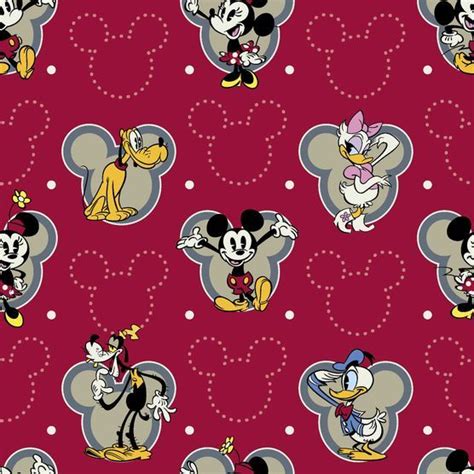 Licensed Cotton Fabric Mickey And Friends Jo Ann Disney Fabric