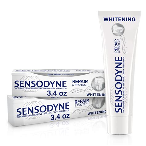 Sensodyne Repair And Protect Teeth Whitening Sensitive Toothpaste 34