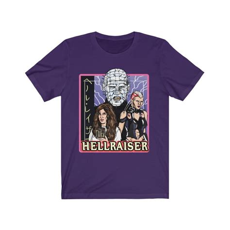 Hellraiser Shirt 80s Vintage Pastel Horror Shirt Retro Etsy