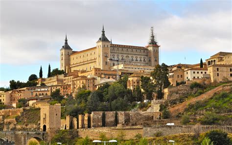 Spain Castle Alcazar Toledo Wallpaper Hd City 4k Wallpapers Images