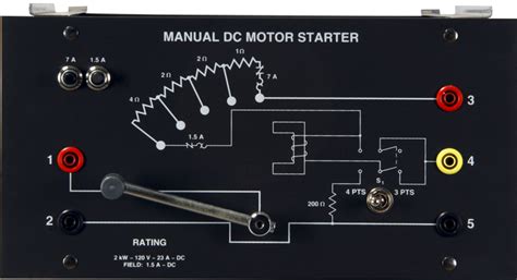 Labvolt Series By Festo Didactic Manual Dc Motor Starter