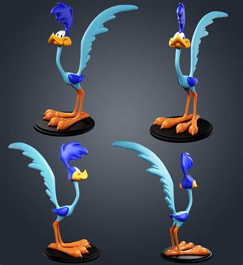 Road Runner 3d Model 3d Printable Cgtrader