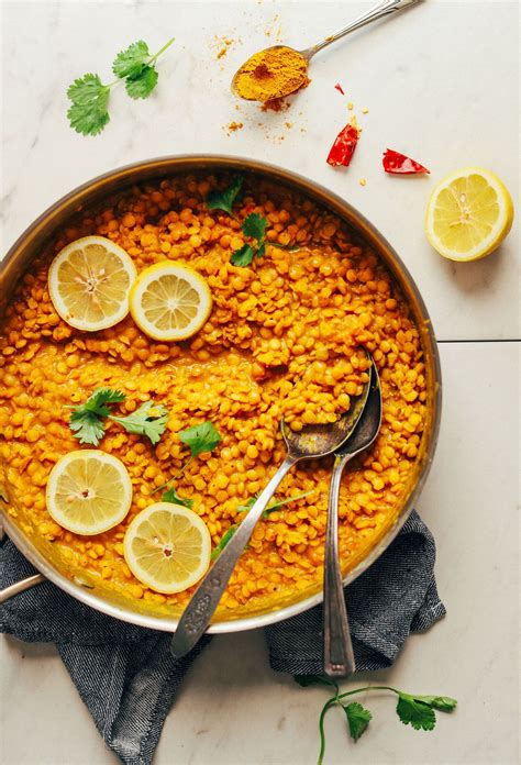There's nothing more comforting than a bowl of rice with hearty, filling curry. Coconut Curried Golden Lentils (20 Minutes!) | Recipe ...