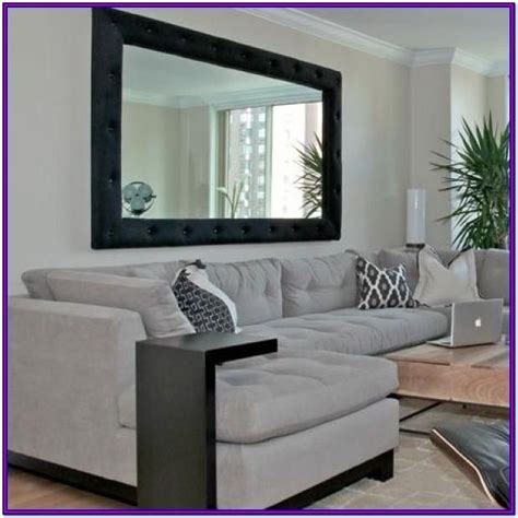 Simple Modern Grey Living Room Decor Living Room Mirrors Home Living