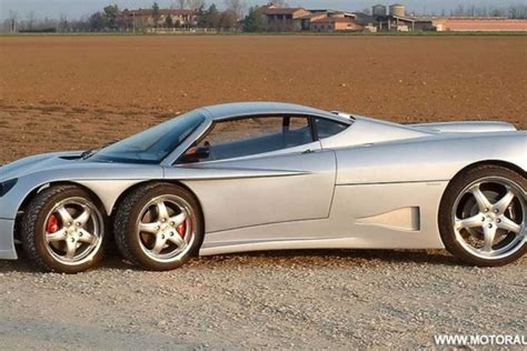 Covini C6w The Supercar With Six Wheels